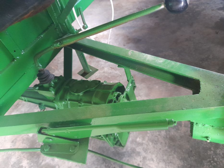 Motoenchada com reboque