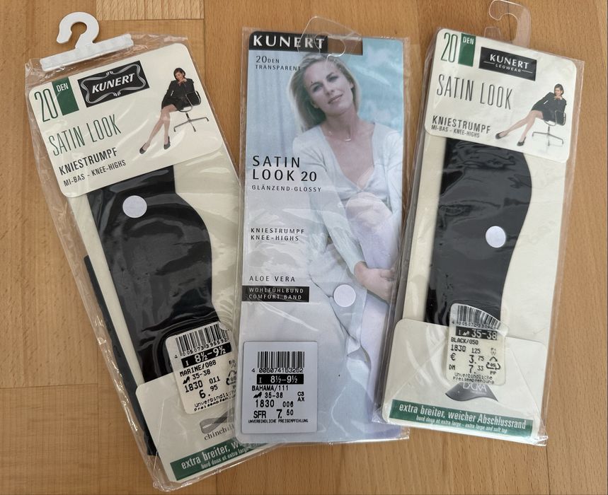 Kunert - podkolanówki, Nowe