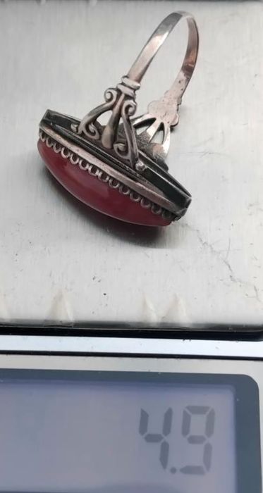 Перстень СССР 875пр. и др.(клеймо,звезда)