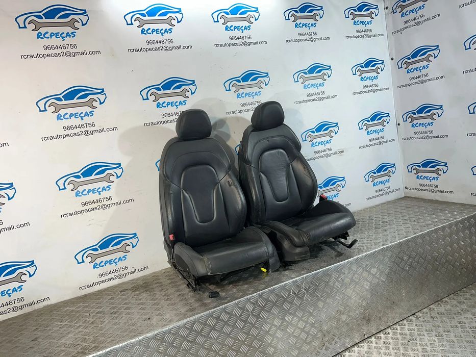 Conjunto Bancos Originais S-Line Audi TT 8J Pele 2006 - 2014