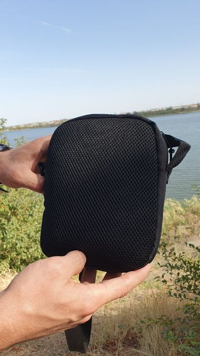 Сумка Adidas чорна через плече