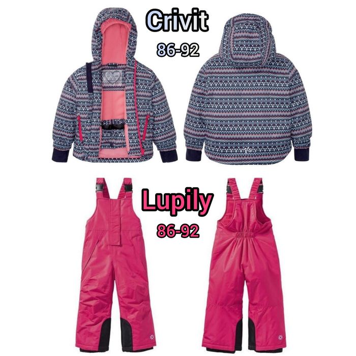 Комбінезони ТЕРМО Костюми лижні мембранні Lupilu Німеччина New 86-116!