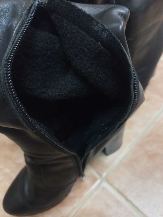 Чоботи ботфорти жіночі демісезонні 37 р
