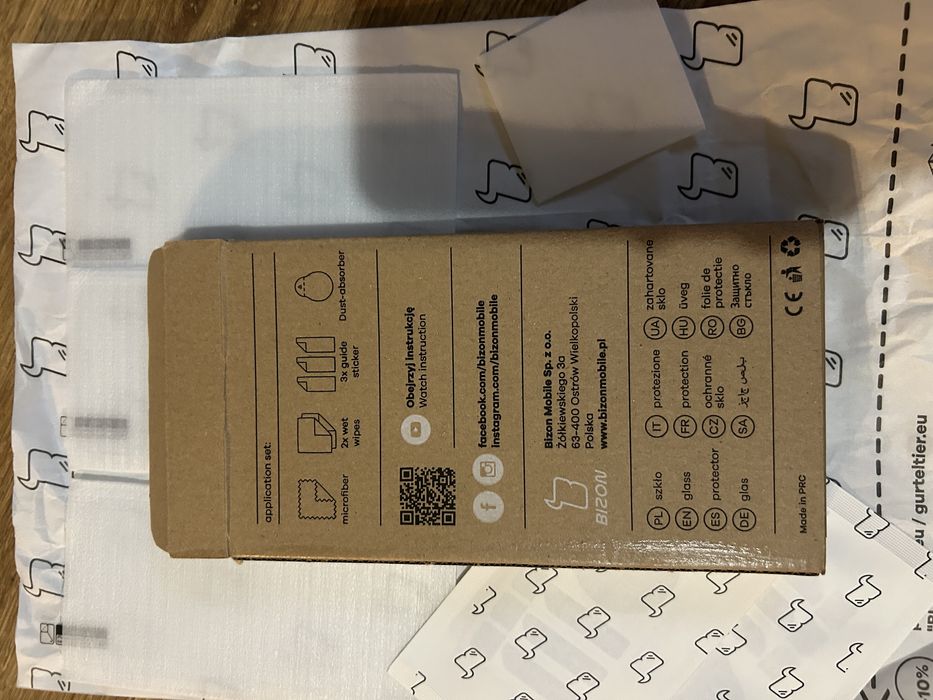Iphone 11 folia na wyświetlacz szklo BIZON szklo na aparat Apple