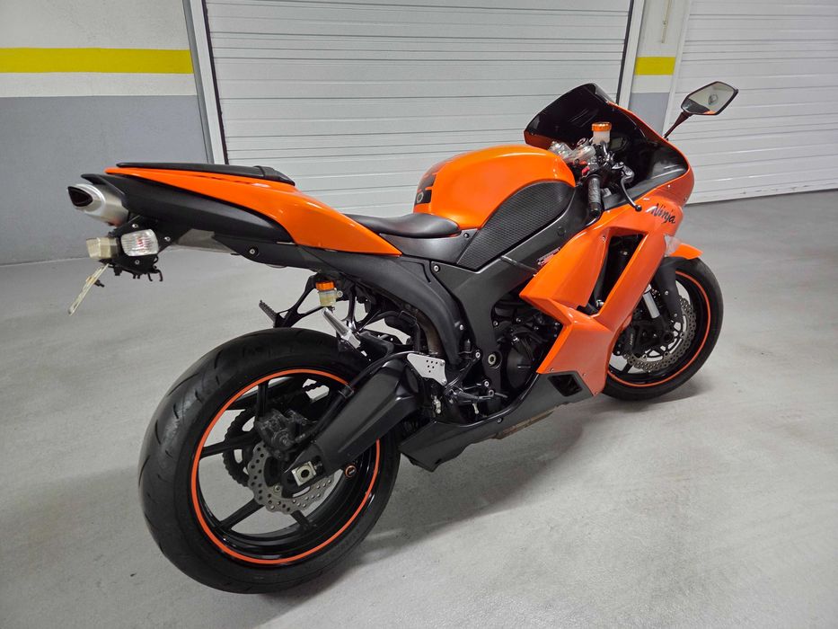 Kawasaki Ninja ZX6r, 2007 e 45000km
