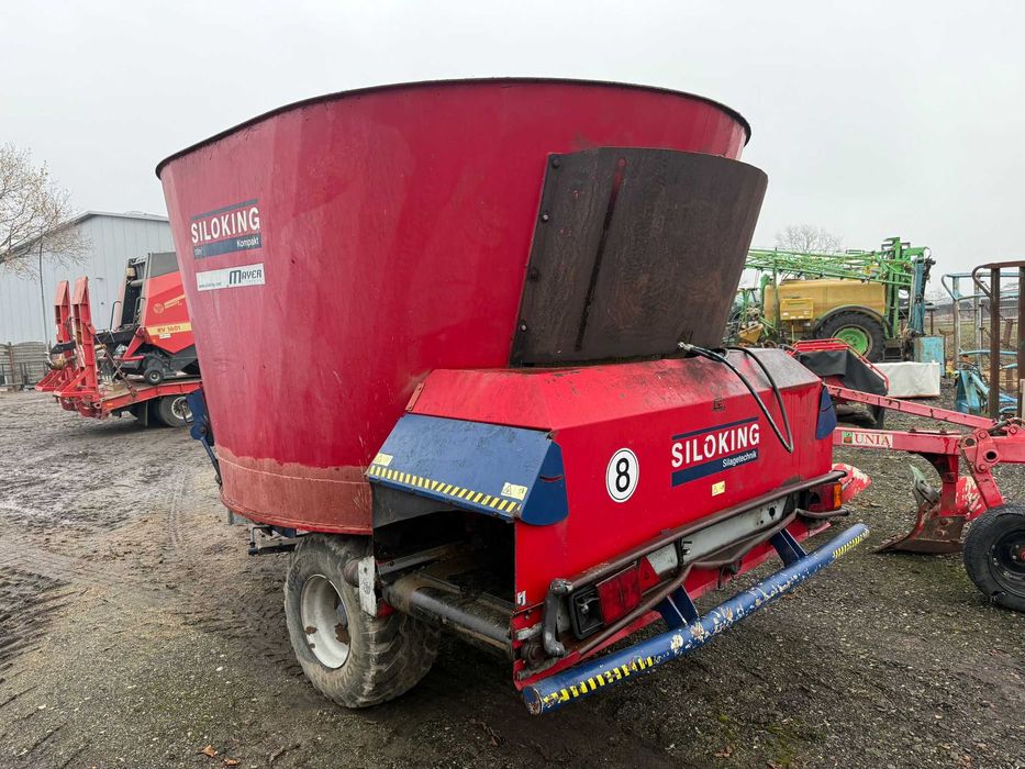 Wóz paszowy 10m3 paszowóz siloking