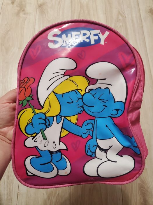 Plecak do przedszkola smerfy