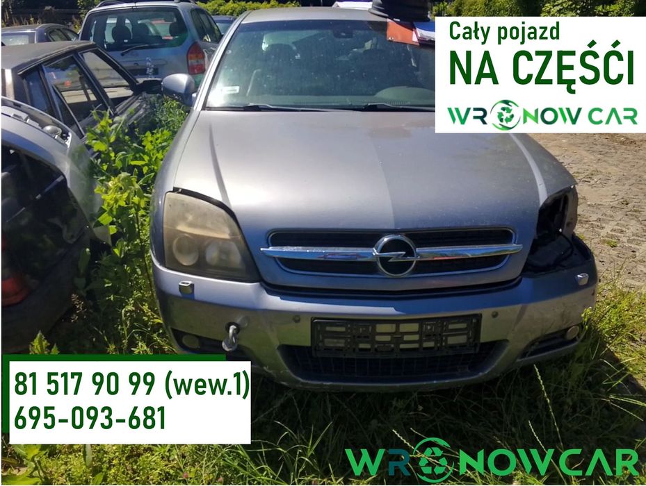 Opel Vectra C GTS (02-05r.) 2.2 DTI 125KM. Silnik Y22DTR Skrzynia M38 lakier Z163 4AU . Cały na części. GWARANCJA !!!  Przód Tył Zestaw Komplet Drzwi Klapa Zderzak Błotnik Maska Grill Atrapa Szyba Pas Lampa Lusterko Boczki Fotel Kanapa Kokpit Deska Rozdzi
