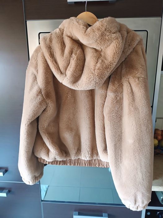 Casaco pele bege T.L