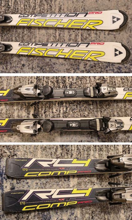 Narty Fischer RC4 Competition Pro, 170 cm, bardzo dobry stan!