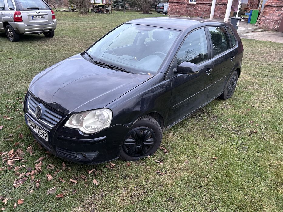 Vw polo IV  9n 1.4 tdi 2005 czarny