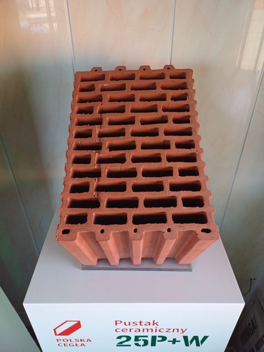Pustak ceramiczny Keram 25 porotherm Ceramika max