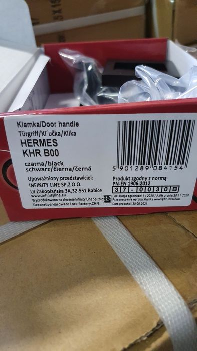 Klamki drzwiowe czarne
