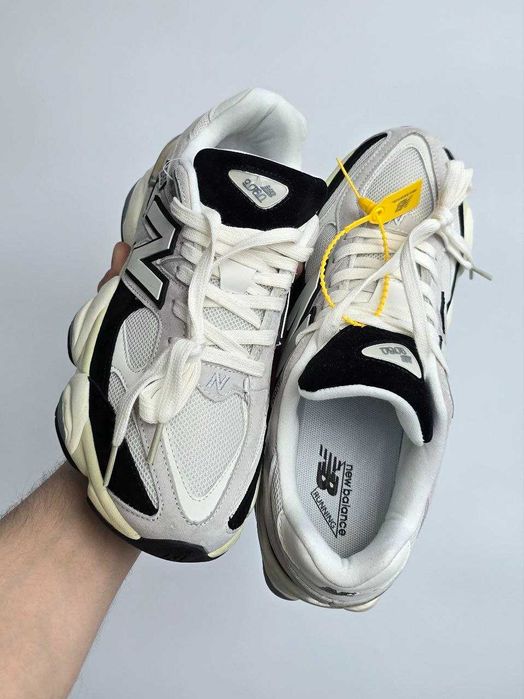 !SALE! New Balance 9060 White Black Premium 36 37 38 39 40 41 42 43 44 45 літні