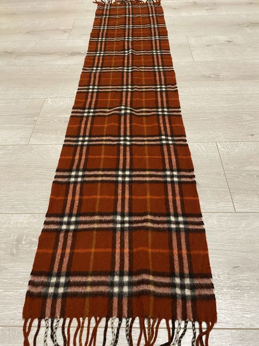 Burberrys Burberry Vintage кашеміровий шарф з класичною клітинкою