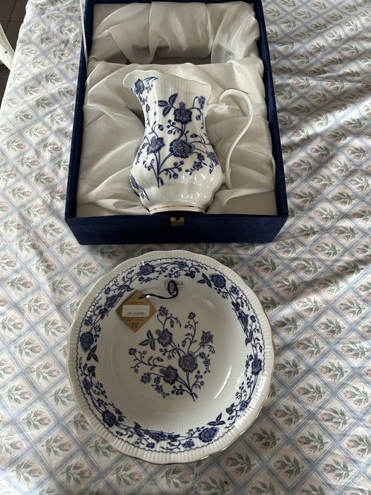 Jarro com taça em porcelana Limoges