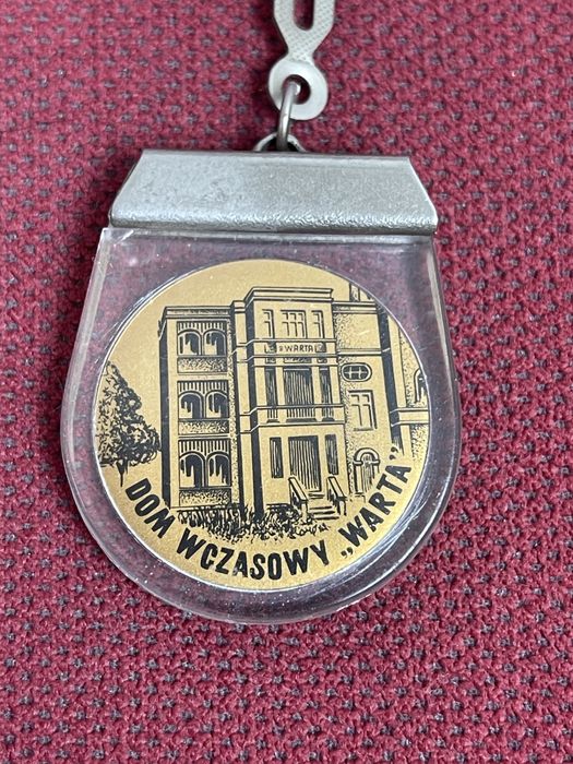 Krynica Morska Dom Wczasowy Warta Stary Breloczek z Prl
