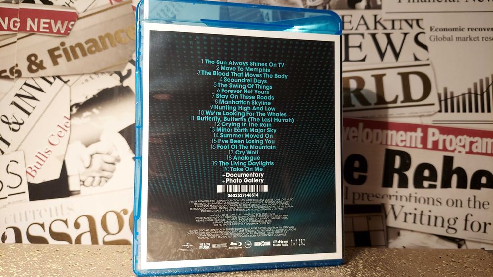 A-Ha - Ending On A High Note Koncert Live na Blu-ray