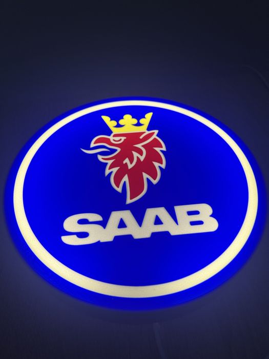 Painel luminoso Saab