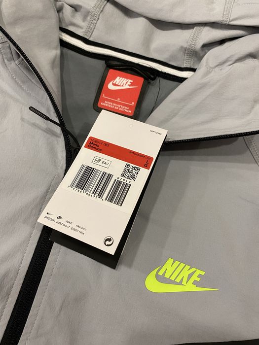 ОРИГІНАЛ!!!Зіп Худі Вітровка Nike Tech Woven