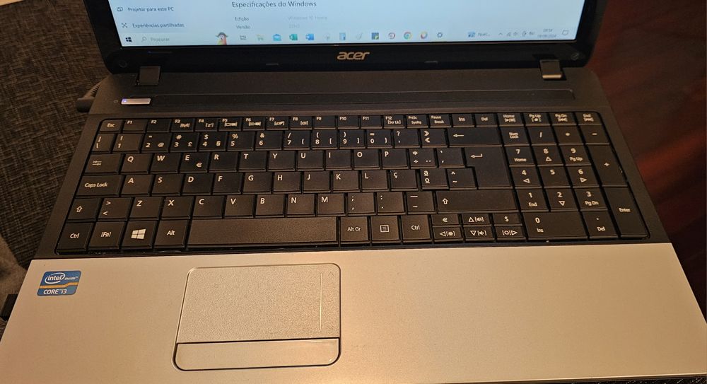 Portátil  ACER  com disco SSD