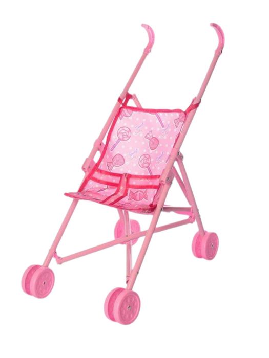 Коляска для ляльки пластмасова Metr+ 0818,коляска для кукол тросточка