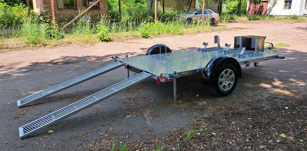 Причіп/причеп для мотоцикла TITAN LORGANO-Pragmatec 1800 кг