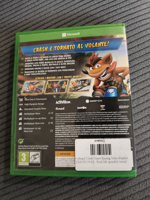 Crash CTR na Xbox