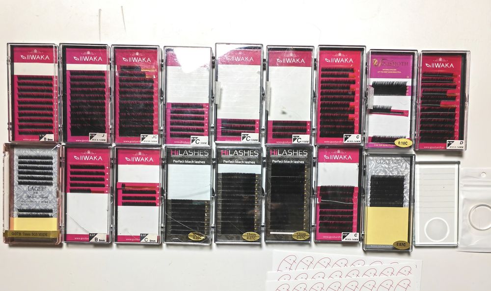 Zestaw rzęs do metod objetosciowych