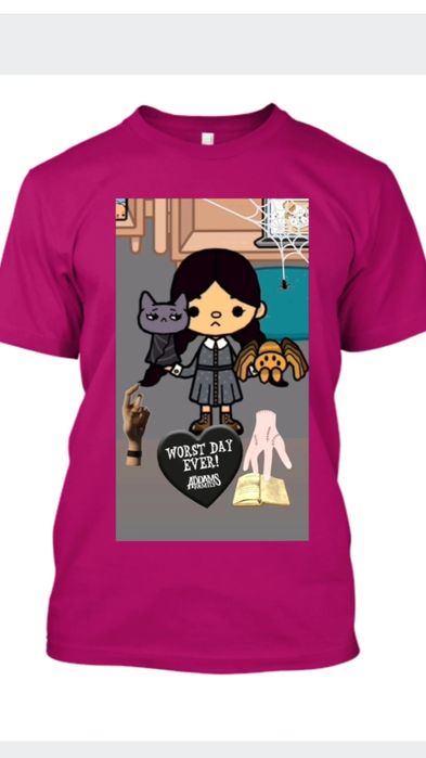 T-shirt Wednesday Addams TOCA BOCA 110-173 

Kolekcja: WEDNESDAY ADDAM