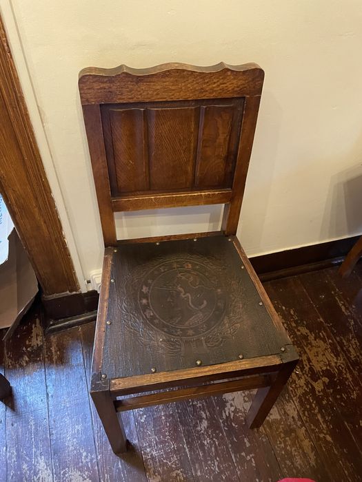 Cadeiras madeira antigas (3 unid)