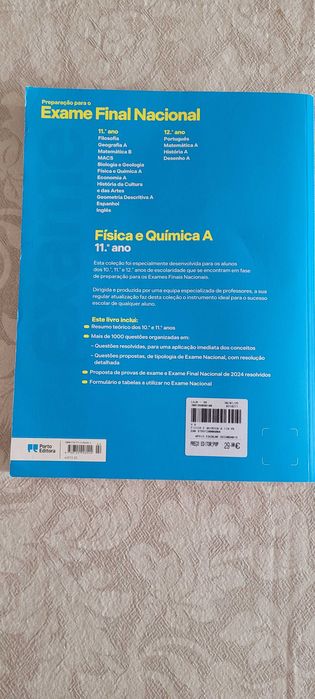 Livro preparação exames físico quimica 2025 novo
