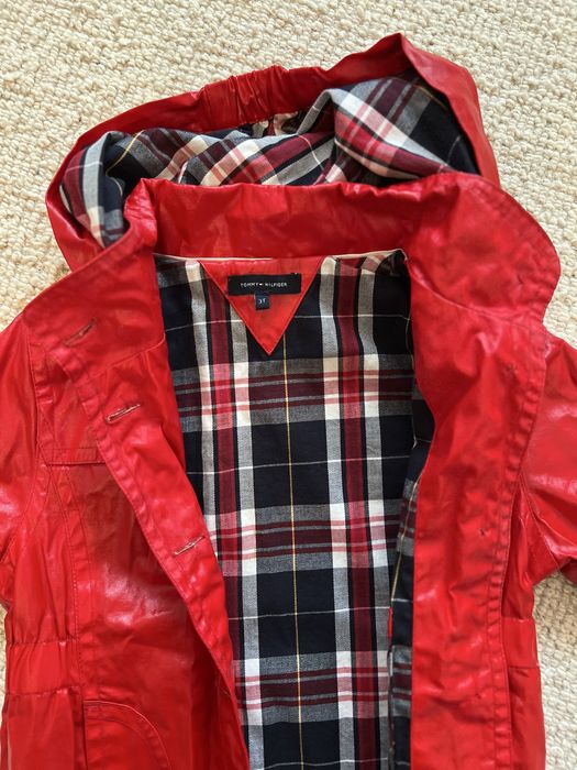 Tommy Hilfiger Red Parka, 3 Years Old