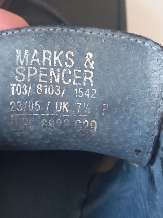 Półbuty męskie czarne 41 Autograph