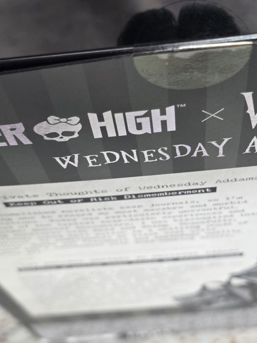 Boneca Wednesday Monster High Mattel