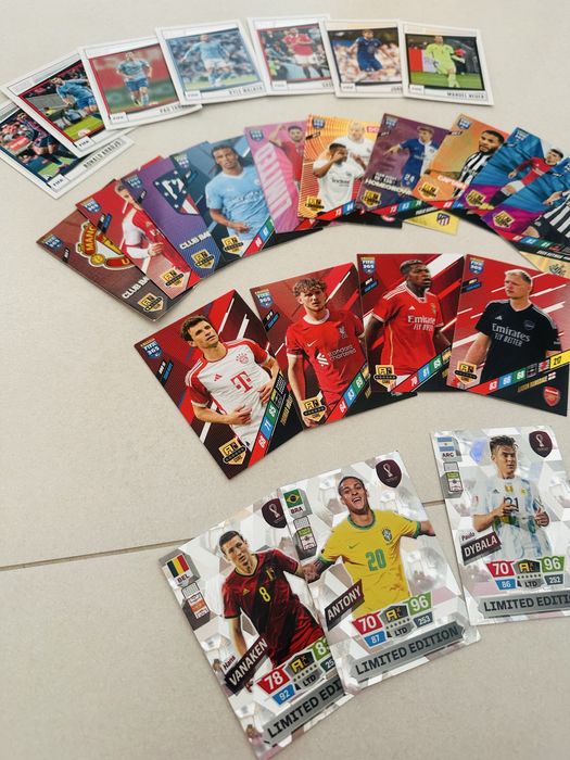 Karty piłkarskie Adrenalyn 2024, 2022 Pamimi