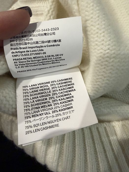 Свитер prada, прада светр , оригинал