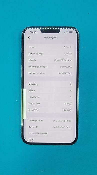 Iphone 13 Pro Max Azul Sierra 128gb