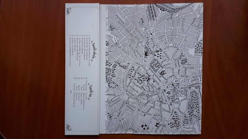 Lwów w grafice, 15 kart z widokami miasta