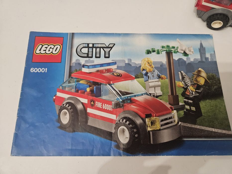 Lego city 60001 samochód komendanta straży pożarnej