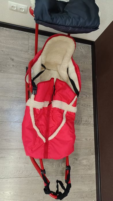 Санки PICCOLINO красные