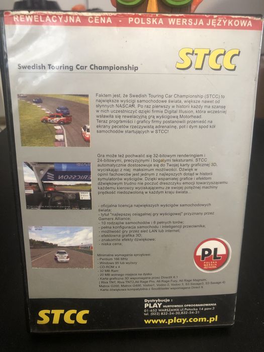 STCC PC szwedzkie słynne wyścigi UNIKAT ! touring car championship