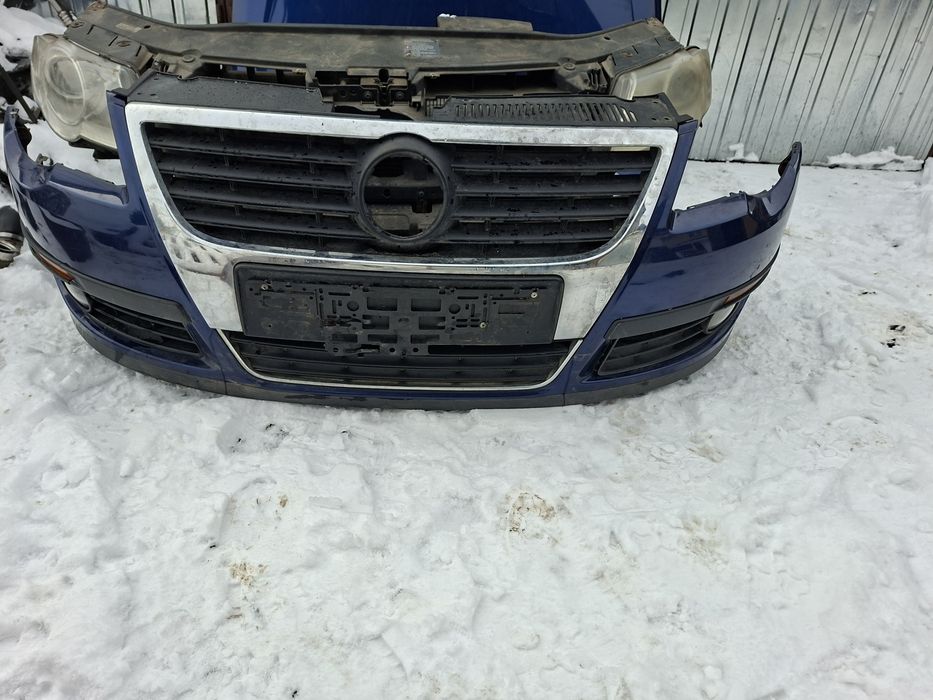 Volkswagen Passat b6 przód maska zderzak pas przedni  lampy Euro LD5Q