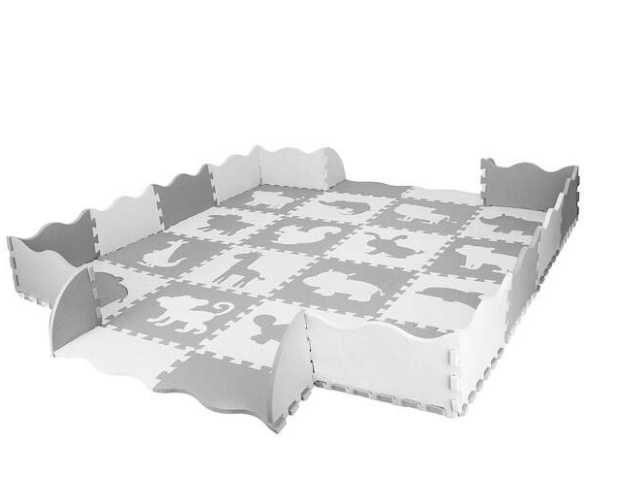 Nowa mata piankowa dla dzieci puzzle ze zwięrzętami