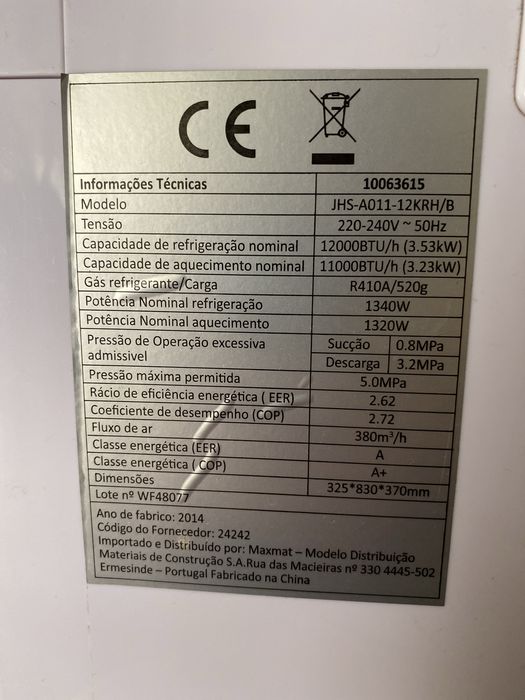Ar Condicionado portátil p/ reparar