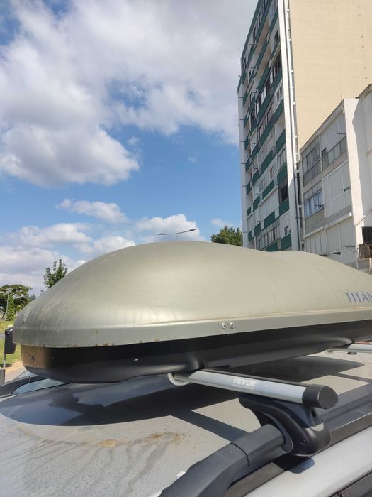 Mala de Tejadilho G3 Titan 320 + Barras de Tejadilho VEVOR