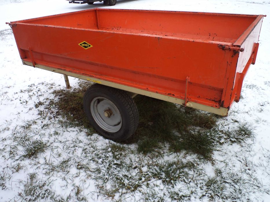 Traktorek kosiarka przyczepka kiper Kubota Iseki John Deere Yanmar