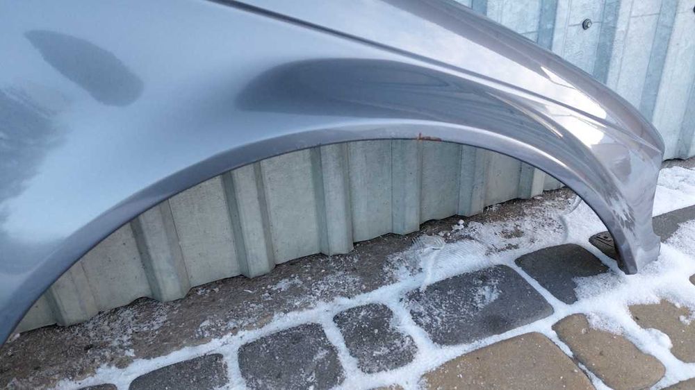 Błotnik Prawy Bmw E46 sedan kombi Przedlift stahlgrau metallic 400/7