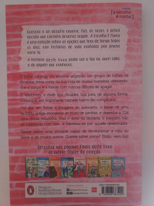 Livro: " Bicicleta à chuva"