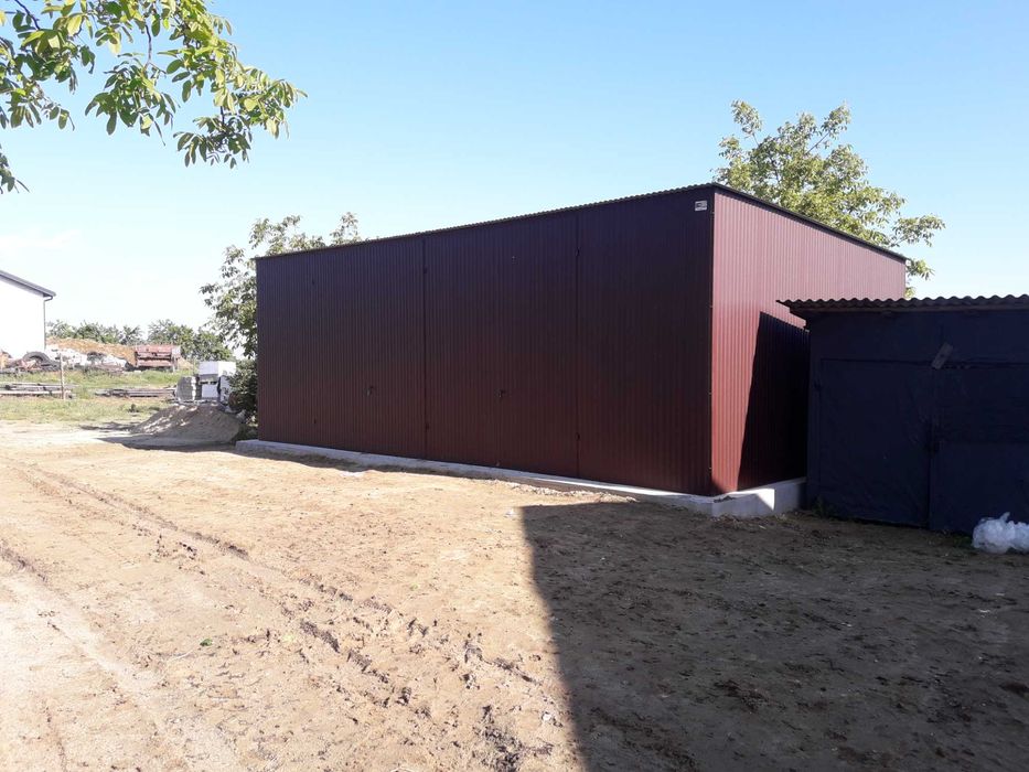 Garaż blaszany 7x6 - Hala -Garaże Blaszane -Wiata -Magazyn -GRZYWSTAL